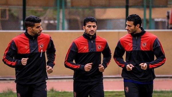 حراس الأهلي في التدريبات حراس الأهلي في التدريبات