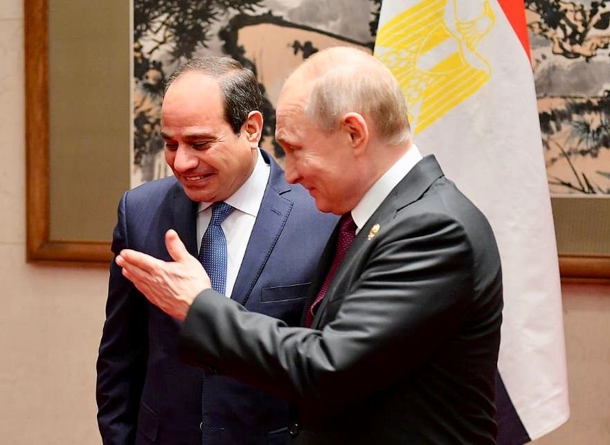 الرئيس السيسي وبوتين  الرئيس السيسي وبوتين