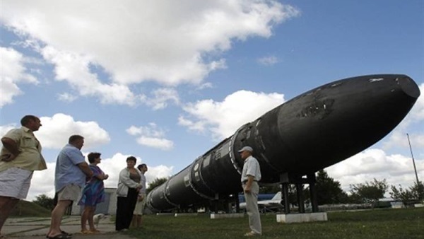 اندلاع حريق في مصنع صورايخ "سارمات" الباليستية وسط روسيا