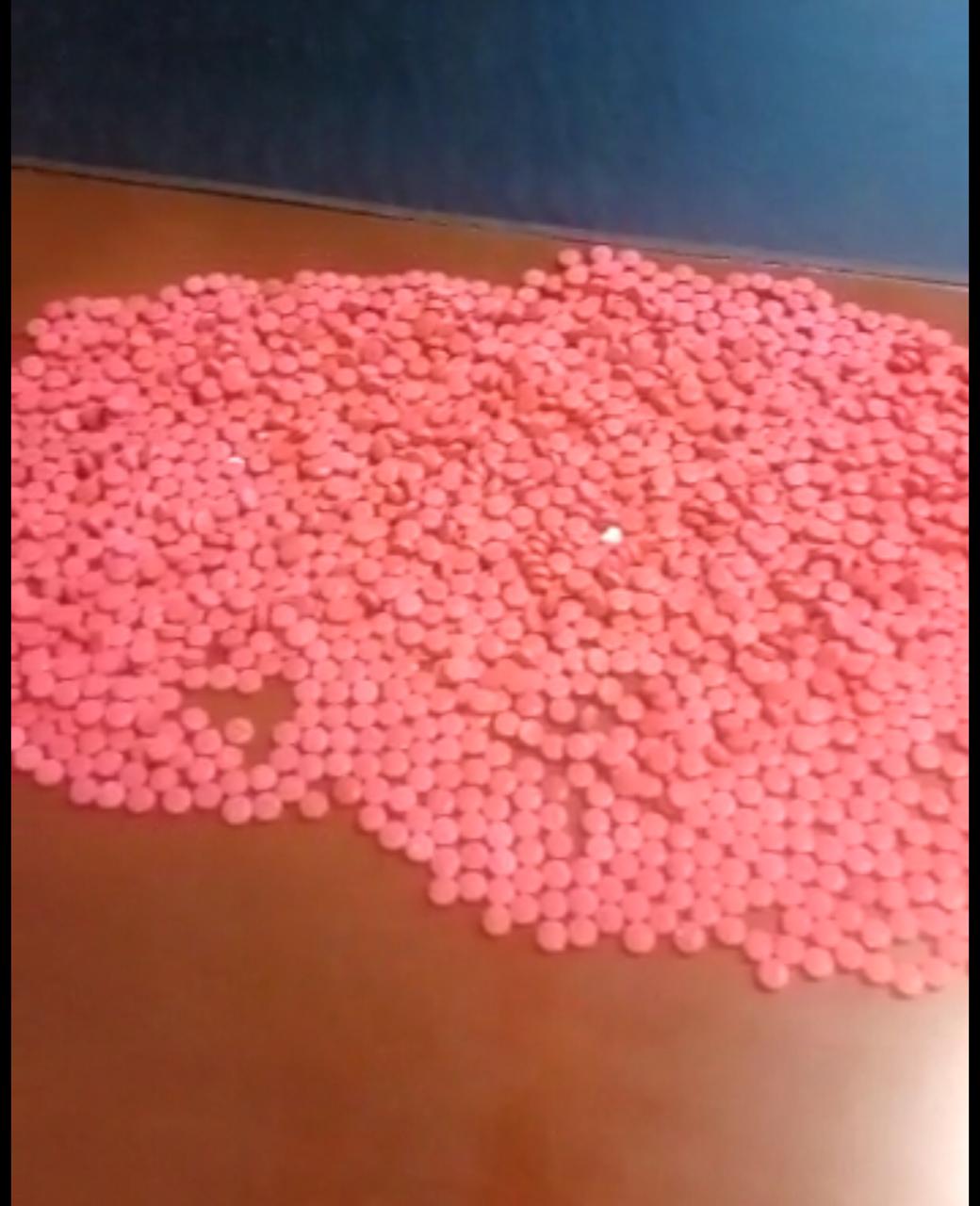 كمية الترامادول المضبوطة