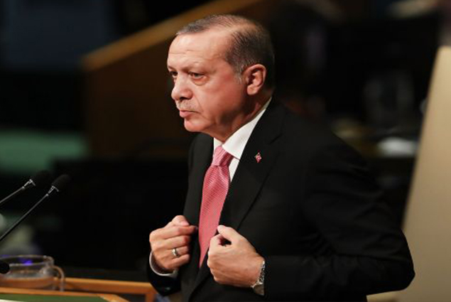 الرئيس التركي رجب طيب أردوغان