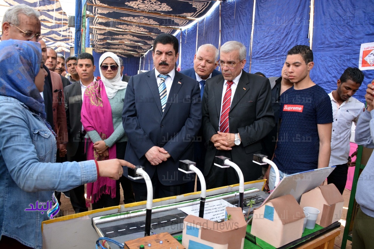 محافظ القليوبية يفتتح المعرض الختامي للأنشطة التربوية