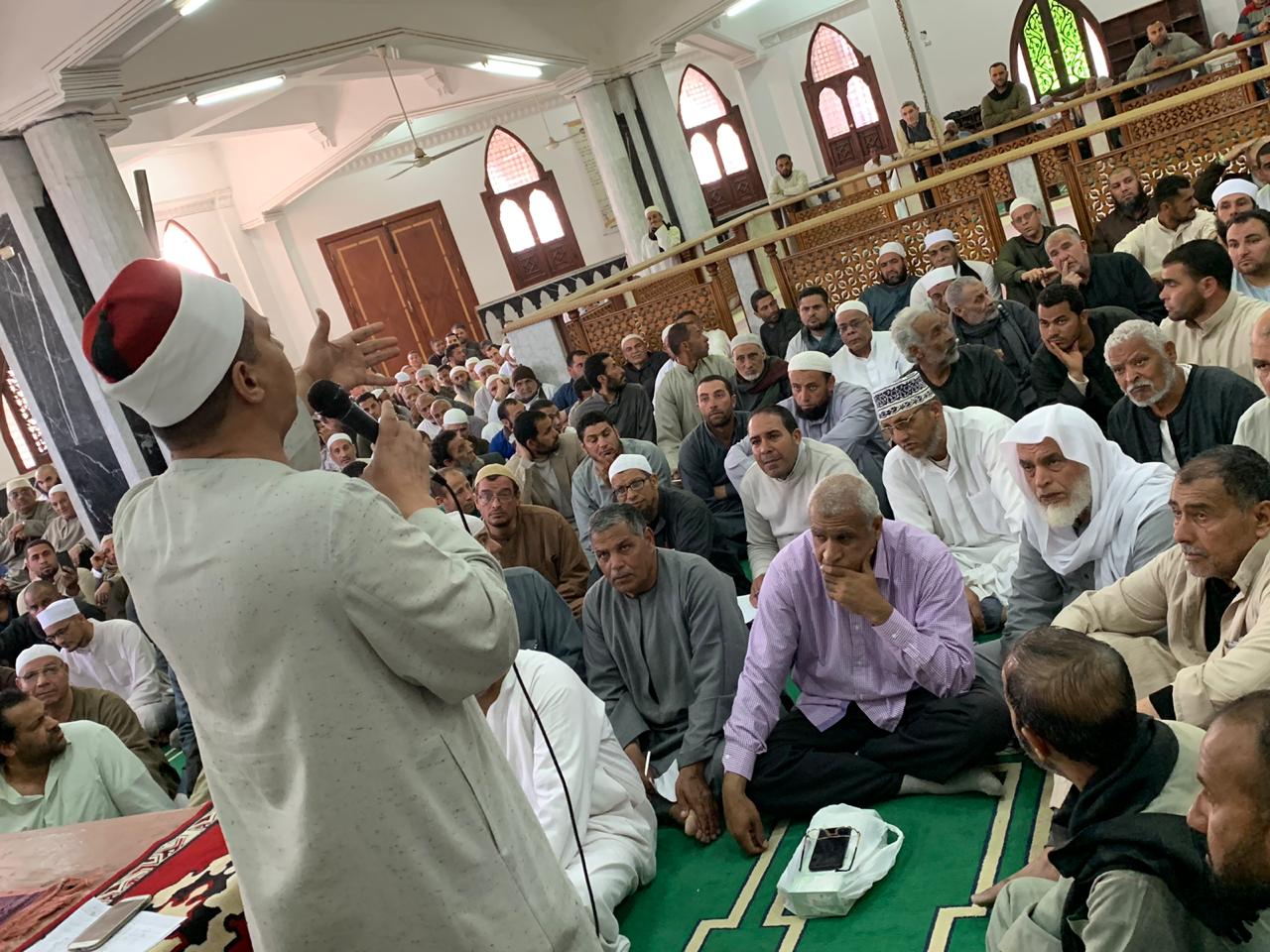 الأوقاف تنظم دورة تدريبة لخطباء المكافاة في كفر الشيخ