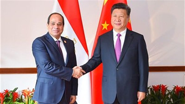 الرئيس السيسى ونظيره الصينى