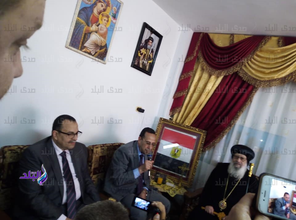 شوشة يقدم التهنئة للأقباط في العريش بعيد القيامة شوشة يقدم التهنئة للأقباط في العريش بعيد القيامة