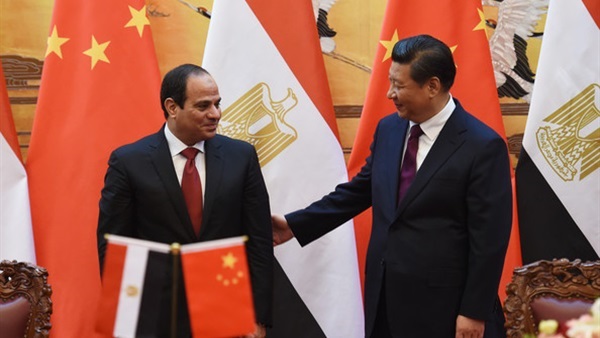 السيسي ونظيره الصيني 