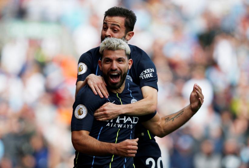 أجويرو مهاجم مانشستر سيتي