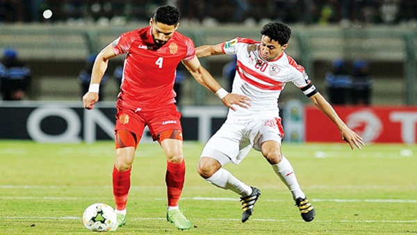 مباراة الزمالك والنجم الساحلي