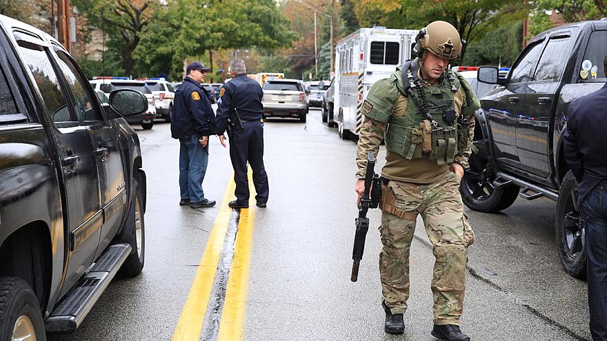 هجوم على معبد يهودي أمريكي 