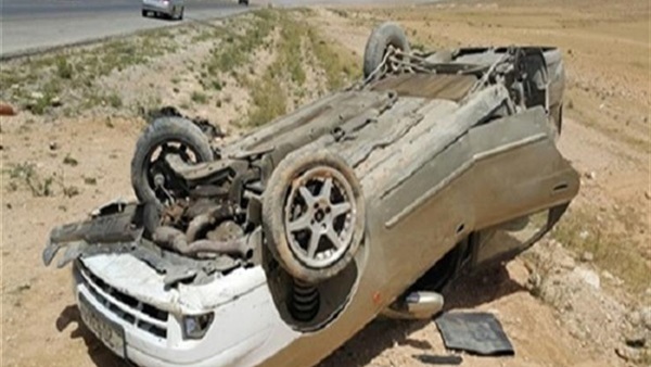 صور أرشيفية - انقلاب سيارة