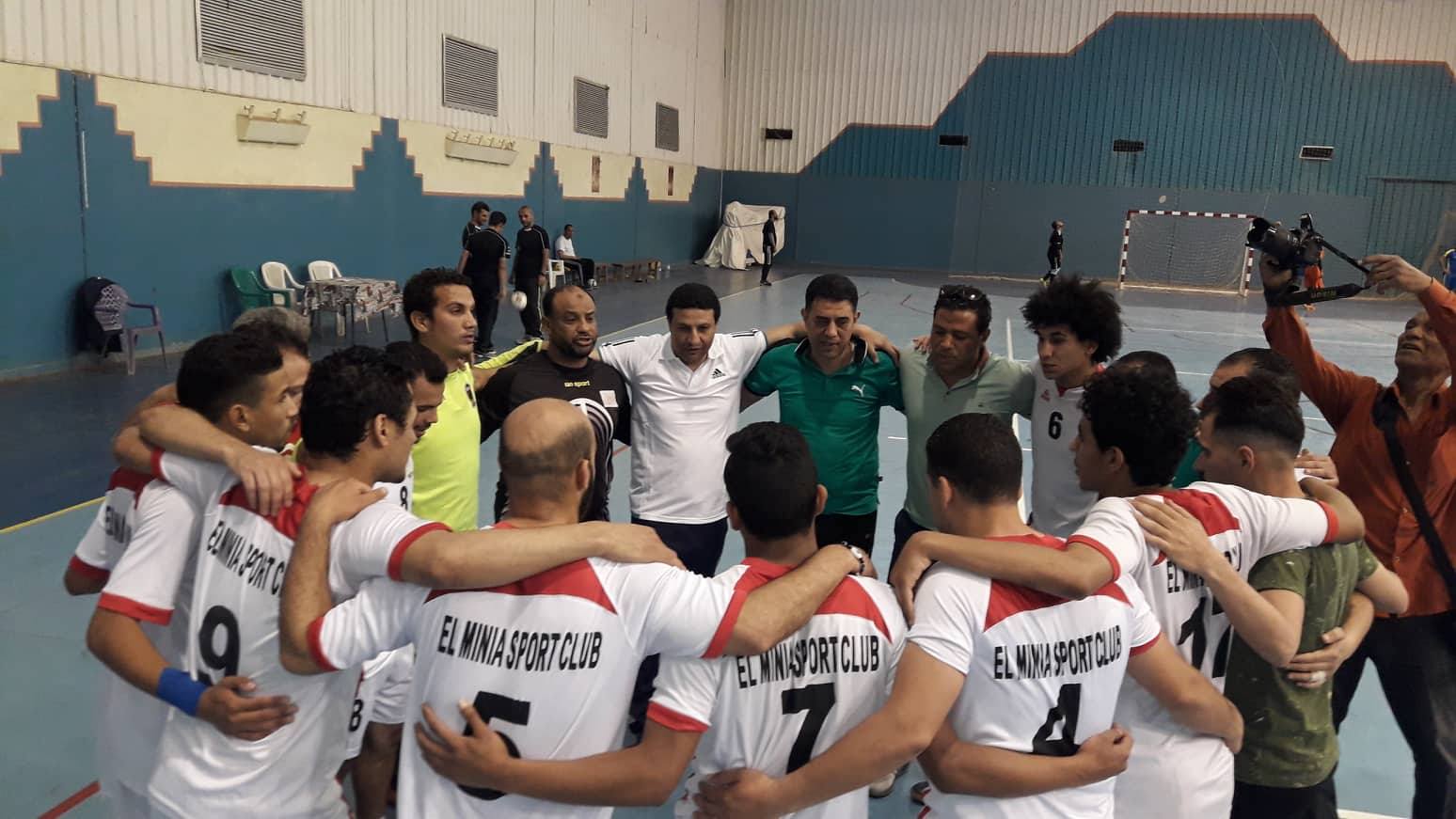 فريق كرة الصالات بنادي المنيا فريق كرة الصالات بنادي المنيا