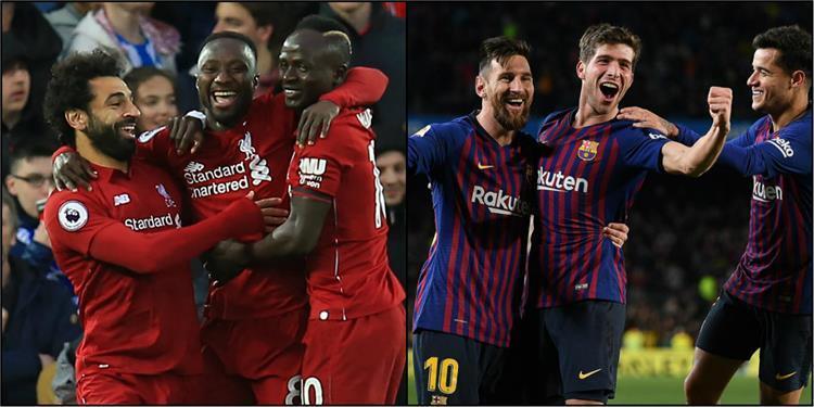 برشلونة وليفربول برشلونة وليفربول