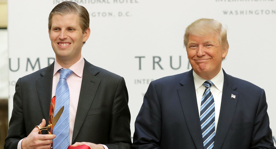 دونالد وإيرك ترامب