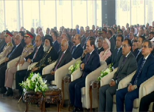 احتفالية عيد العمالي بحضور الرئيس السيسي احتفالية عيد العمالي بحضور الرئيس السيسي