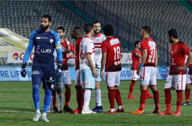 جانب من مباراة الاهلي والزمالك جانب من مباراة الاهلي والزمالك