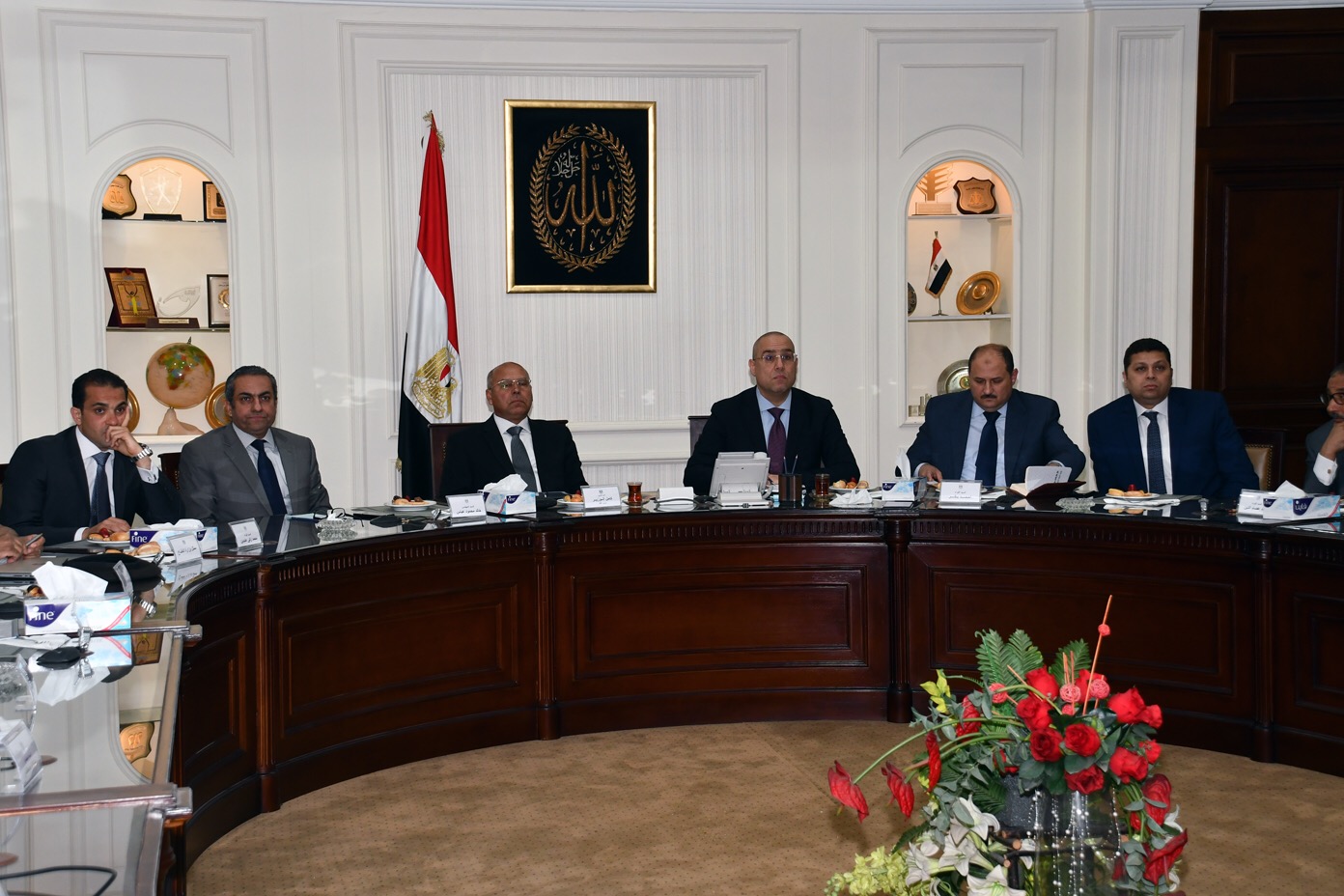 وزيرا الإسكان و النقل وزيرا الإسكان و النقل