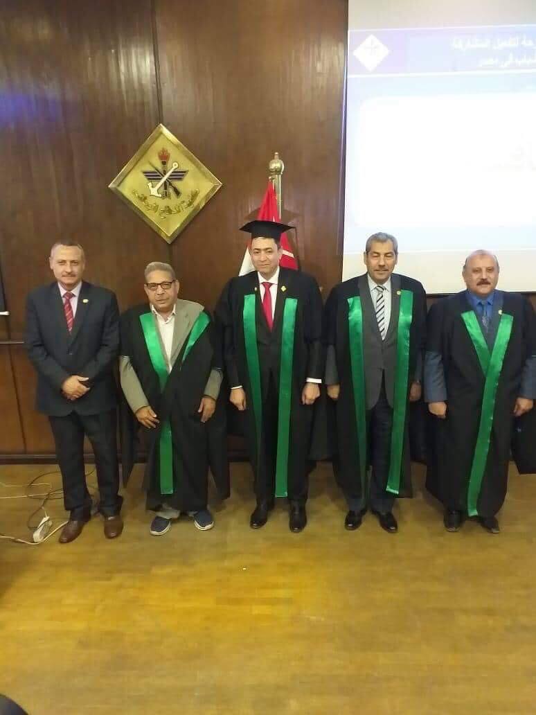 كلية الدفاع الوطني تمنح وكيل وزارة بالبرلمان درجة الماجستير