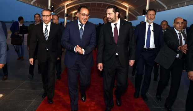 الحريري يستقبل رئيس الوزراء مصطفى مدبولي الحريري يستقبل رئيس الوزراء مصطفى مدبولي
