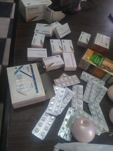 ضبط 125 نوع من الأدوية البشرية منتهية الصلاحية فى 5 صيدليات 