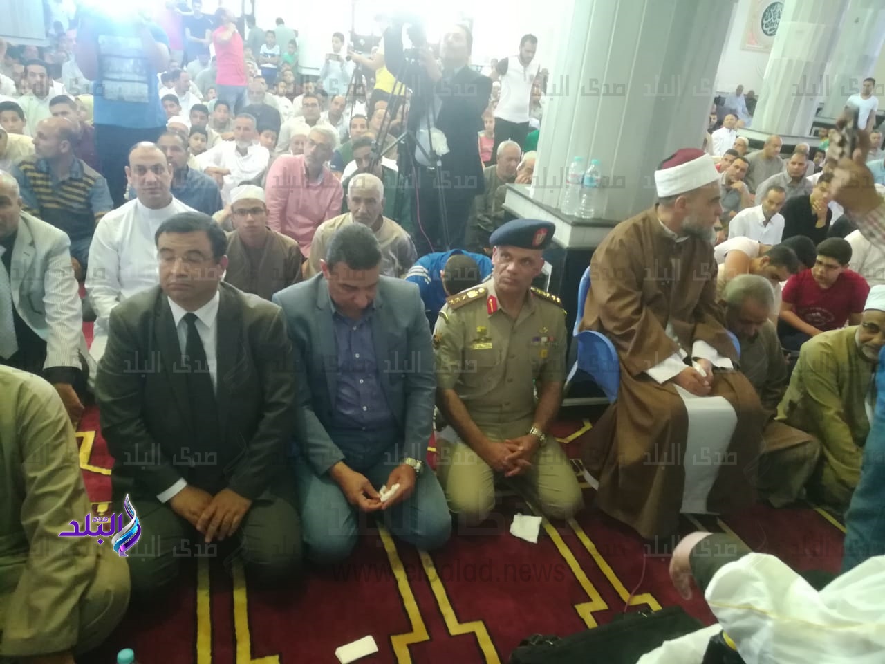 سكرتير كفر الشيخ يفتتح مسجد أبوطبل بتكلفة 6 ملايين جنيه
