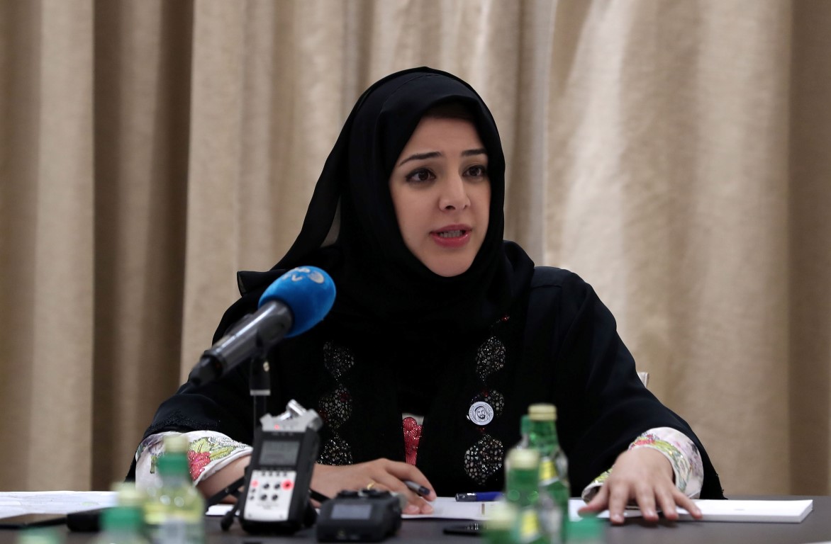 ريم الهاشمي وزير الدولة للتعاون الدولي في الامارات ريم الهاشمي وزير الدولة للتعاون الدولي في الامارات