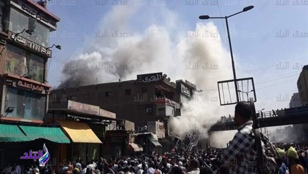 حريق العتبة اليوم 