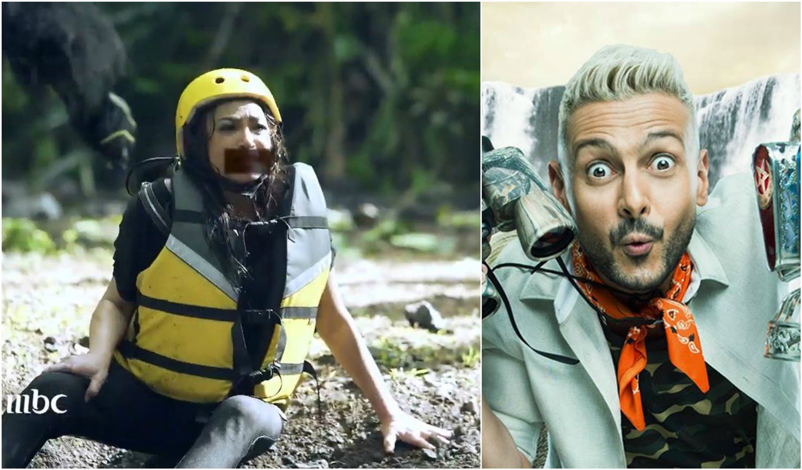  سلوى خطاب - رامز في الشلال