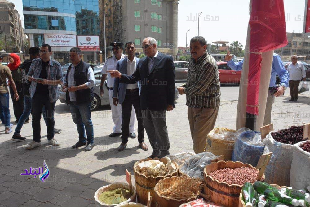 جولة محافظ الجيزة في حي الهرم جولة محافظ الجيزة في حي الهرم