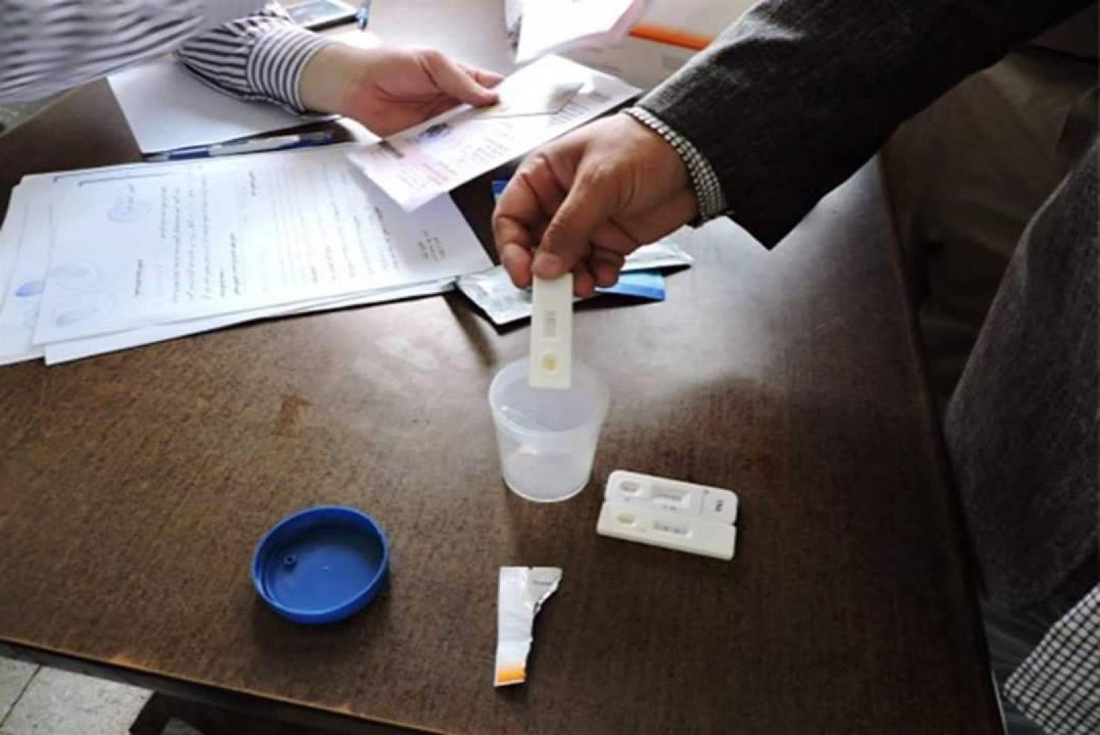 كشف المخدرات