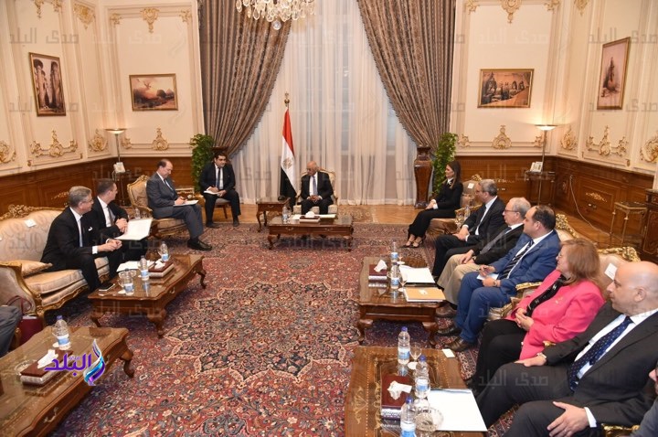 رئيس مجلس النواب يستقبل رئيس مجموعة البنك الدولى 