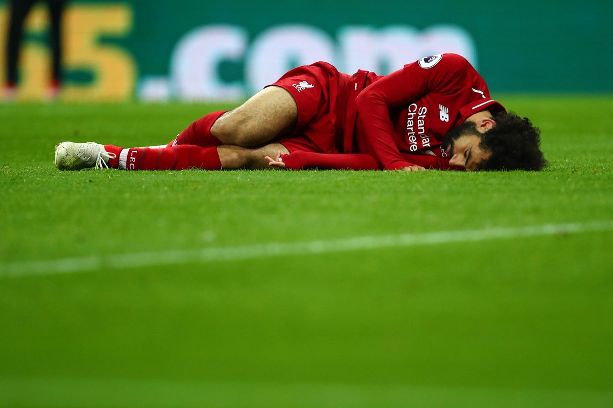 اصابة محمد صلاح