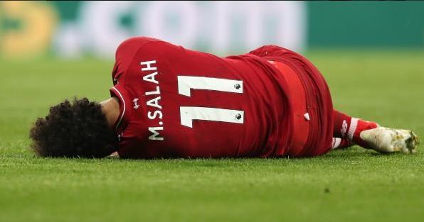اصابة محمد صلاح