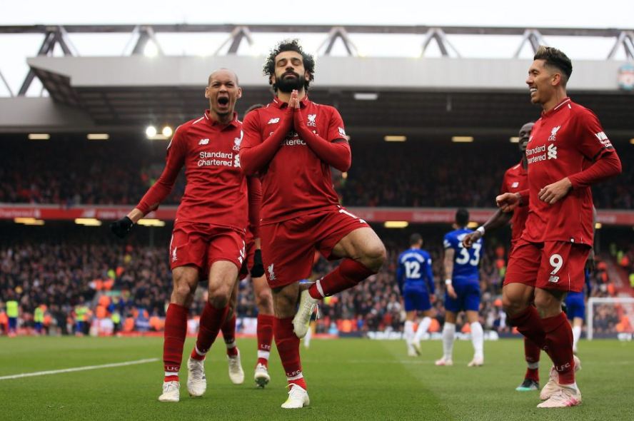محمد صلاح  نجم ليفربول