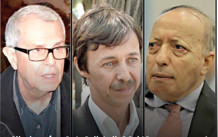السعيد بوتفليقة "وسط" والجنرالين مدين وطرطاق السعيد بوتفليقة "وسط" والجنرالين مدين وطرطاق