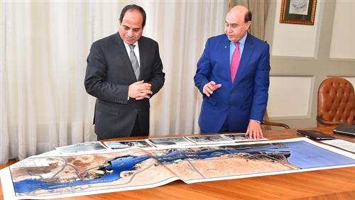 السيسي - مهاب مميش السيسي - مهاب مميش