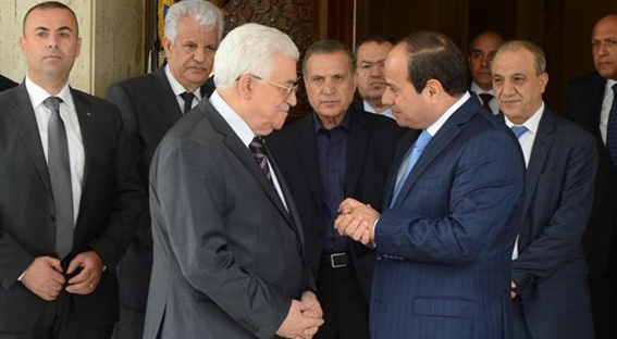 السيسي و محمود عباس السيسي و محمود عباس