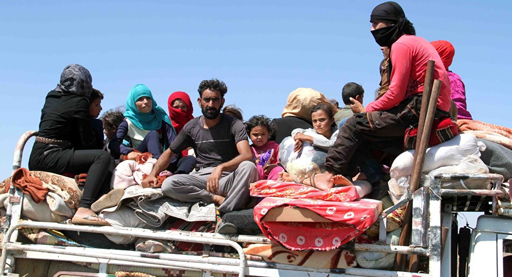 اللاجئين السوريين