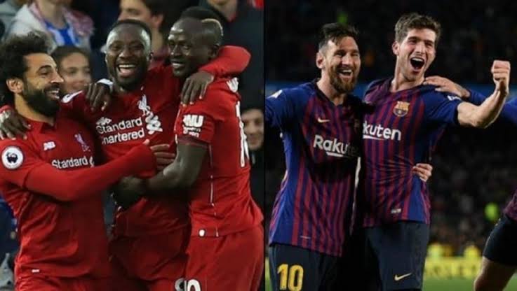 برشلونة وليفربول برشلونة وليفربول