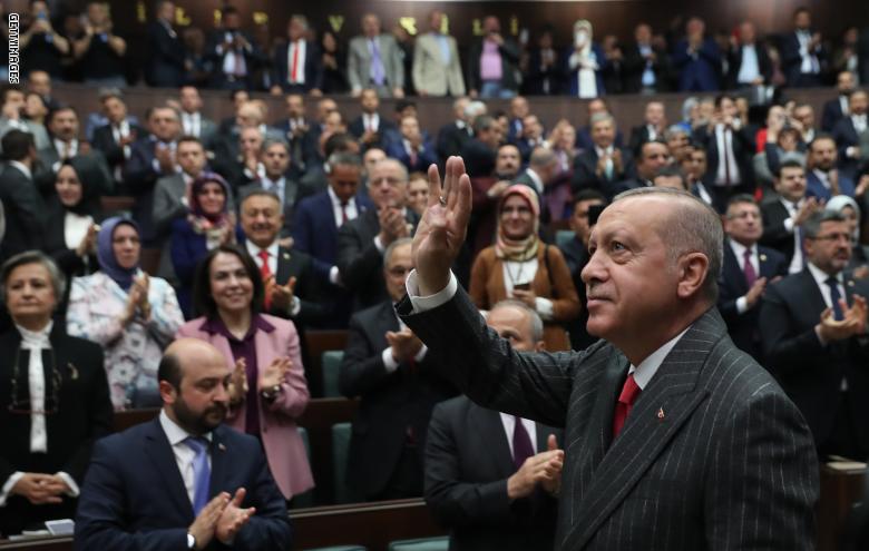 الرئيس التركي رجب طيب أردوغان