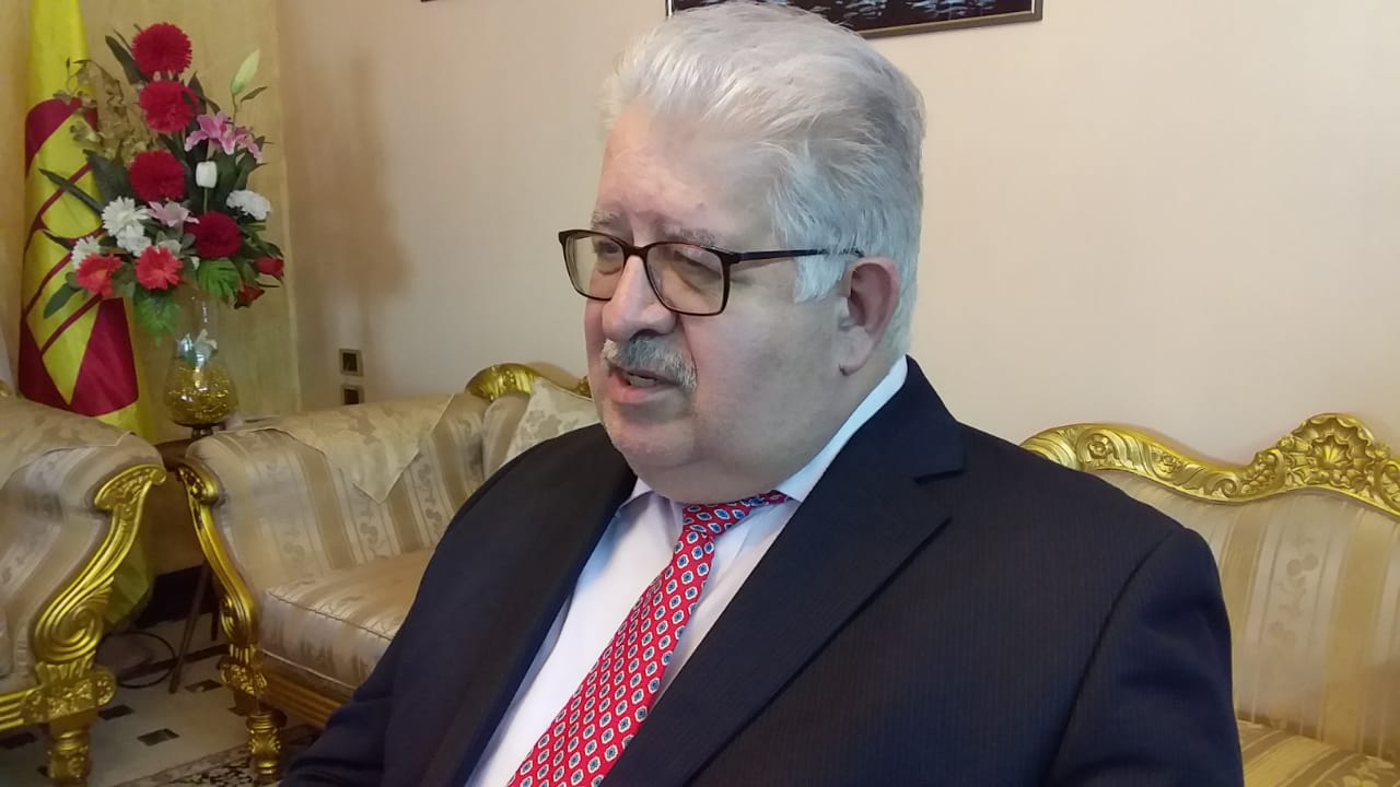 مسئول مكتب الحزب الديمقراطى الكردستانى بالقاهرة