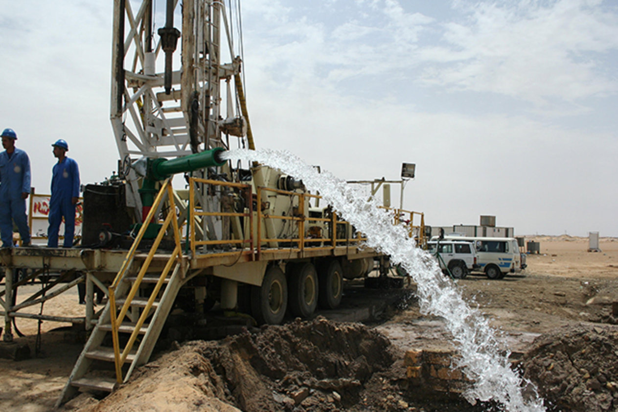 حفر الآبار