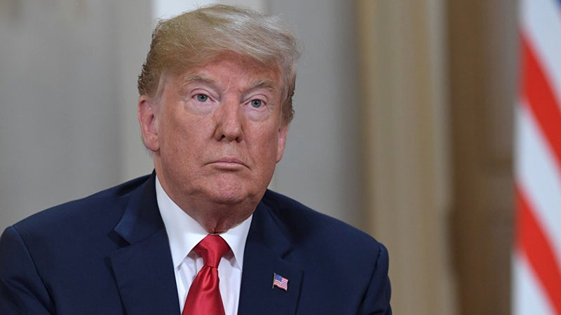 الرئيس الأمريكي دونالد ترامب