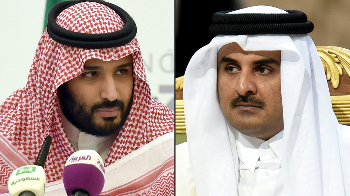بن سلمان وأمير قطر بن سلمان وأمير قطر