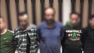 المتهمين عقب ضبطهم