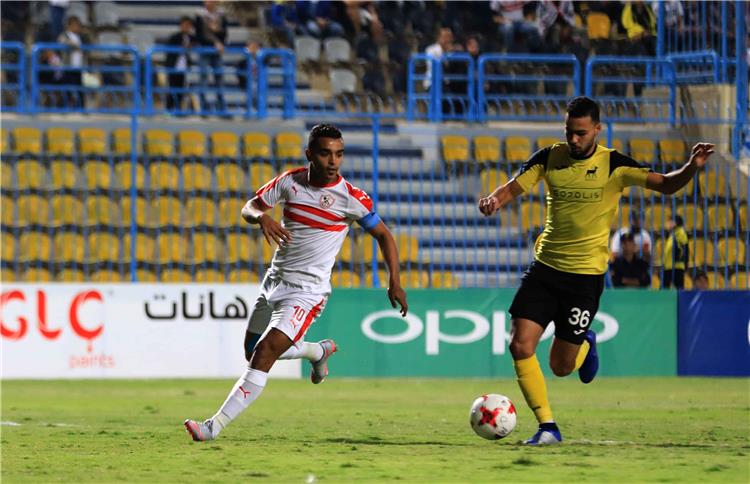 مباراة الزمالك ووادى دجلة