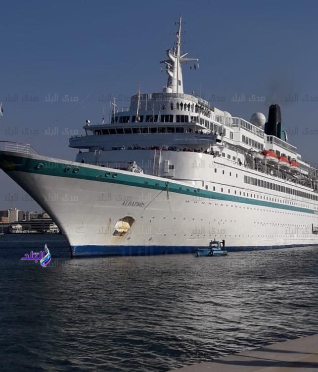 وصول السفينة السياحية ALBATROS الى ميناء بورسعيد وصول السفينة السياحية ALBATROS الى ميناء بورسعيد