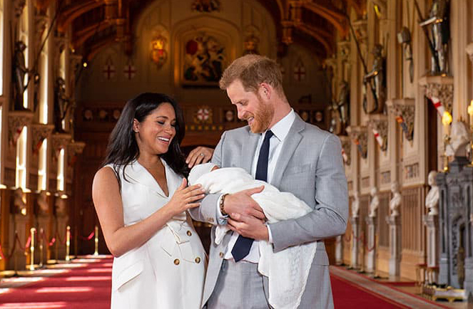 الأمير البريطاني وزوجته ميجان ميركل