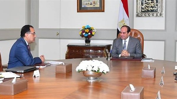 إجتماع الرئيس السيسى بالحكومة 