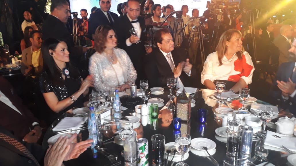 ابوالعينين يشارك فى حفل إعلان سلسلة الأفلام الوثائقية عن مصر