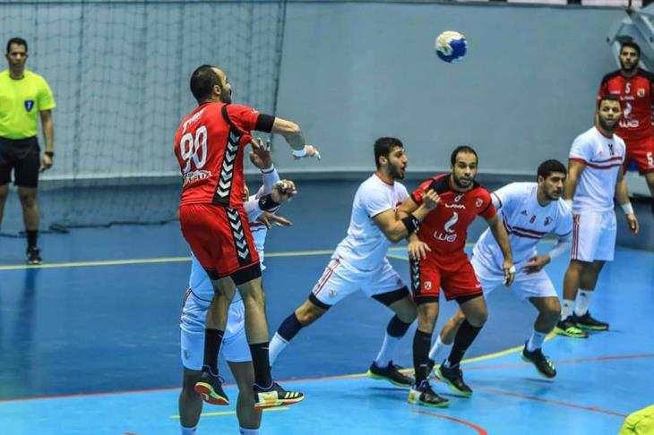 فريق يد الأهلي أمام الزمالك فريق يد الأهلي أمام الزمالك